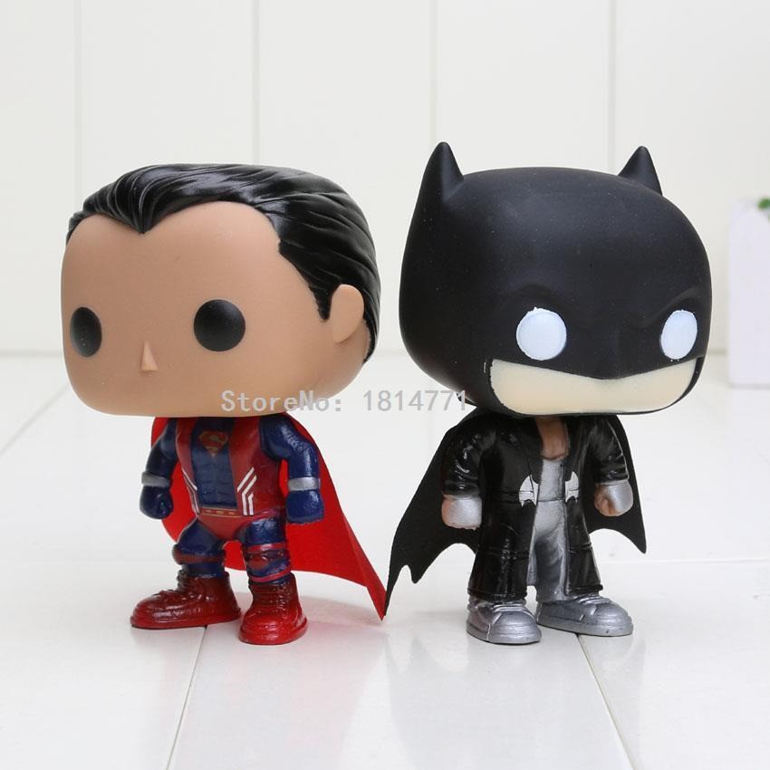 TERLARIS Figure Batman Vs Superman Funko Pop Batman Vs Superman Kws