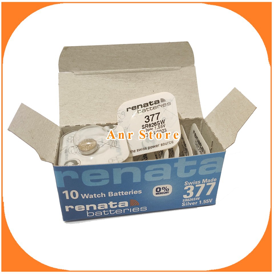 Batrei Batre Baterai Jam Renata 377 Renata SR626SW Original Battery