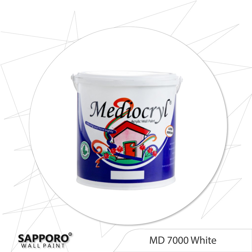 Cat Tembok Mediocryl Galon 5 kg C / Cat Interior