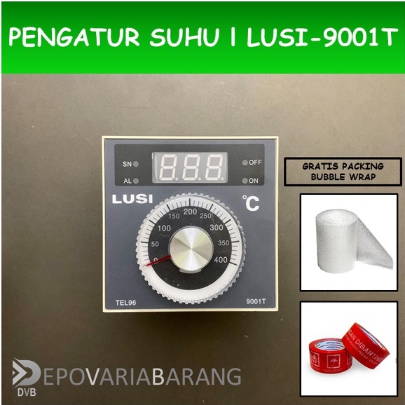 Pengatur Suhu Thermocontrol Thermostat Oven LUSI-9001T