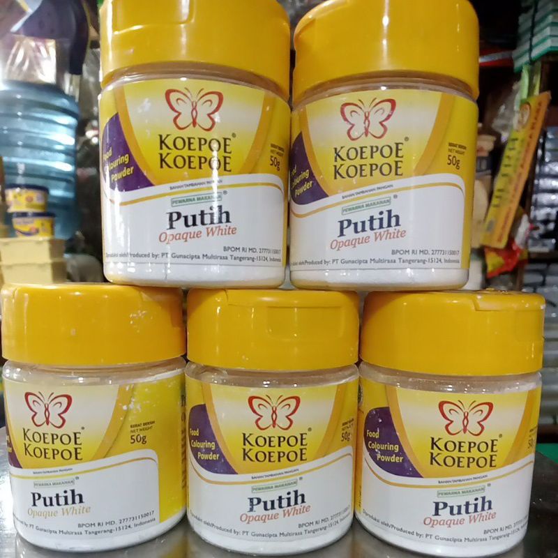 

Pemutih/Opaque White 50gr