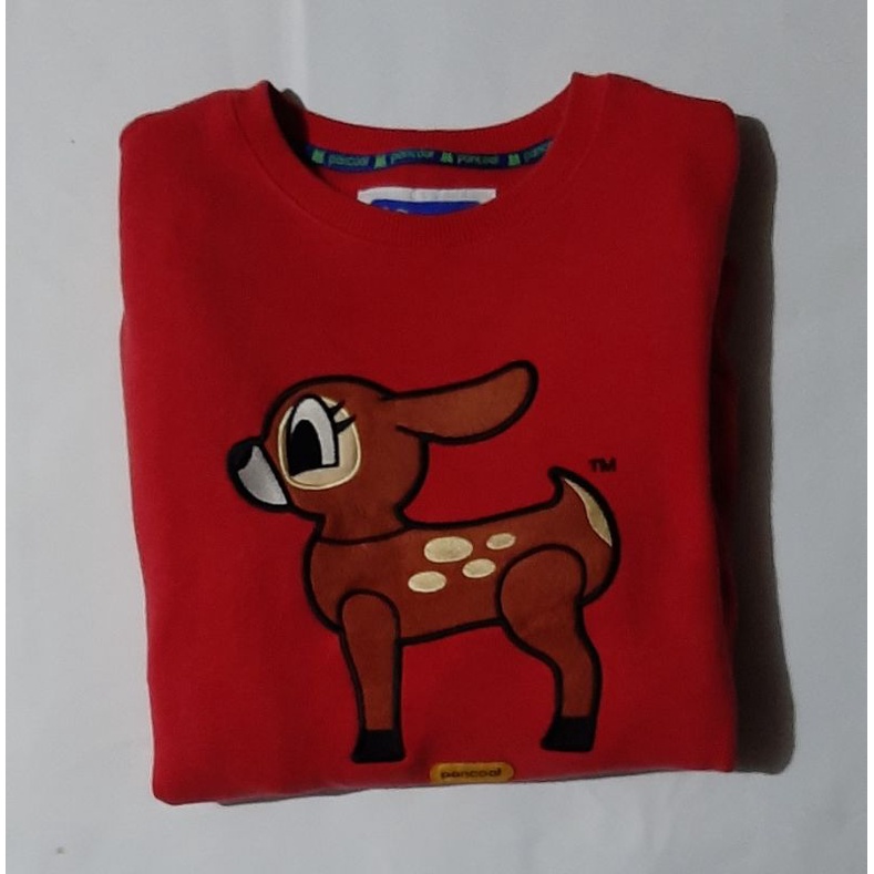 crewneck Pancoat rusa