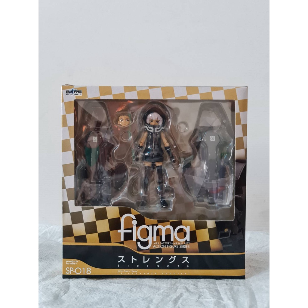 figma SP-018 Strength Black Rock Shooter Max Factory