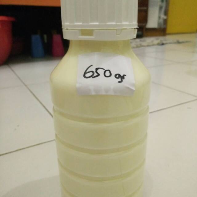 MASKER KEFIR RUSSIAN 100% ORGANIC SUSU KAMBING ETTAWA KEMASAN BOTOL KILOAN
