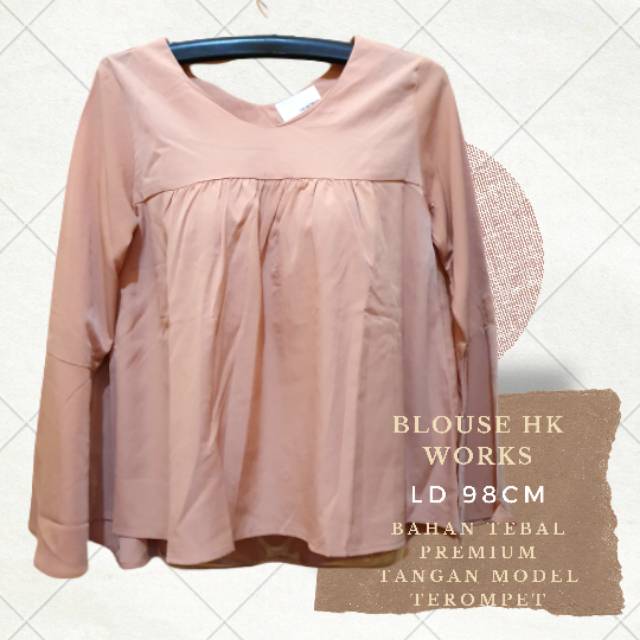 NEW Blouse import HK Works