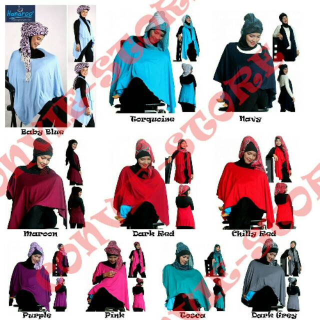 Hanaroo Nursing Cover 2in1 Tudung Menyusui Dwifungsi