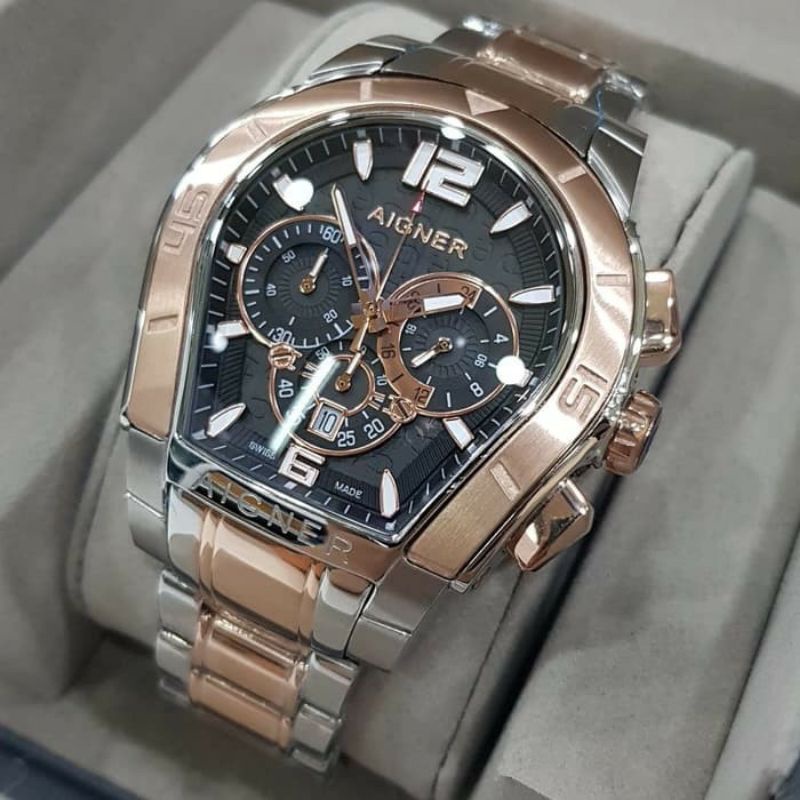 Jam Tangan Aigner Palermo Cronograp Super Premium Graden AAA - Aigner Palermo Super Premium AAA