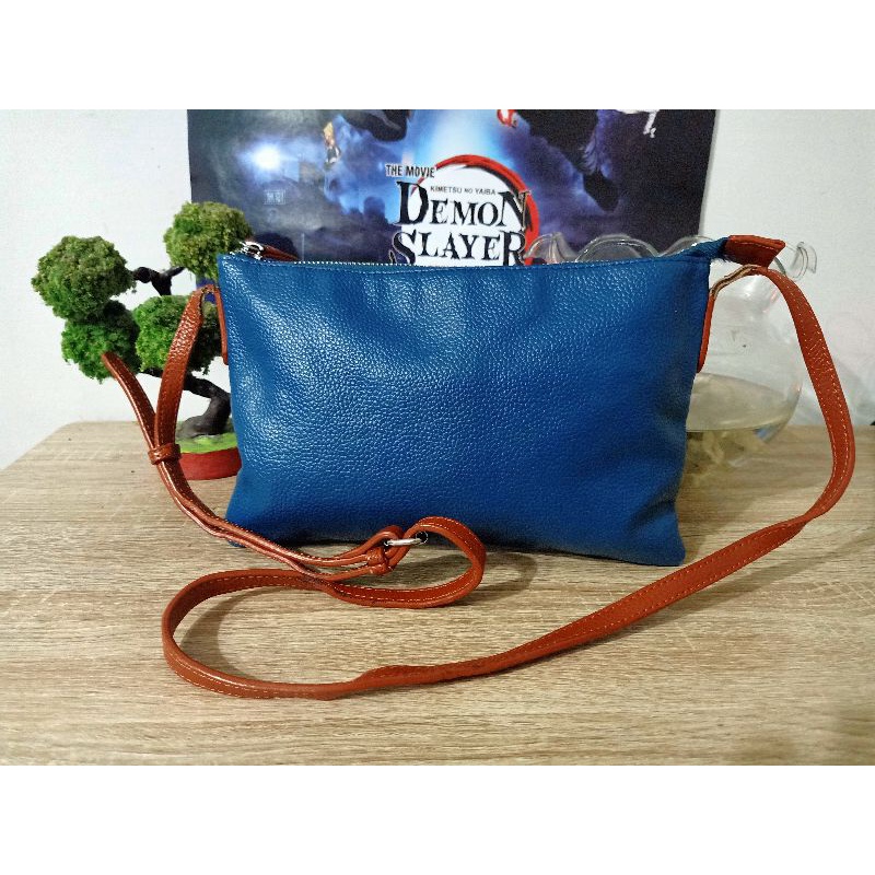 Preloved Tas kulit asli Della Stella original