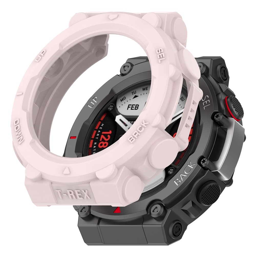 Casing Pelindung Bumper Bahan Silikon Untuk Huami Amazfit T-Rex 2