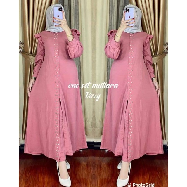 BISA COD / SETELAN VOXY / ONESET VOXY MUTIARA