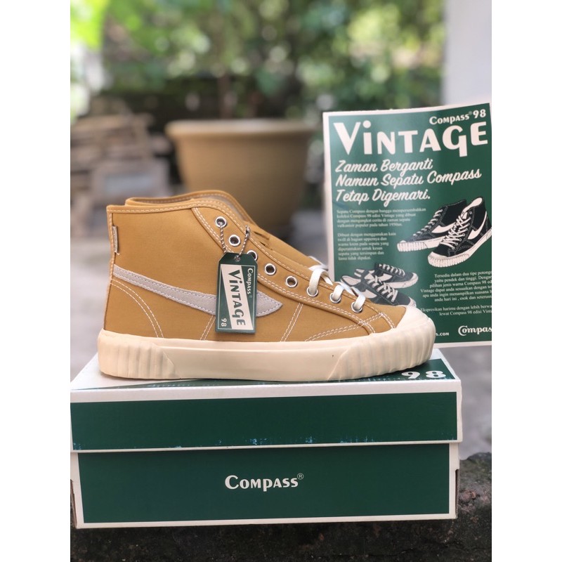 Compass Vintage High Mustard Yellow 37