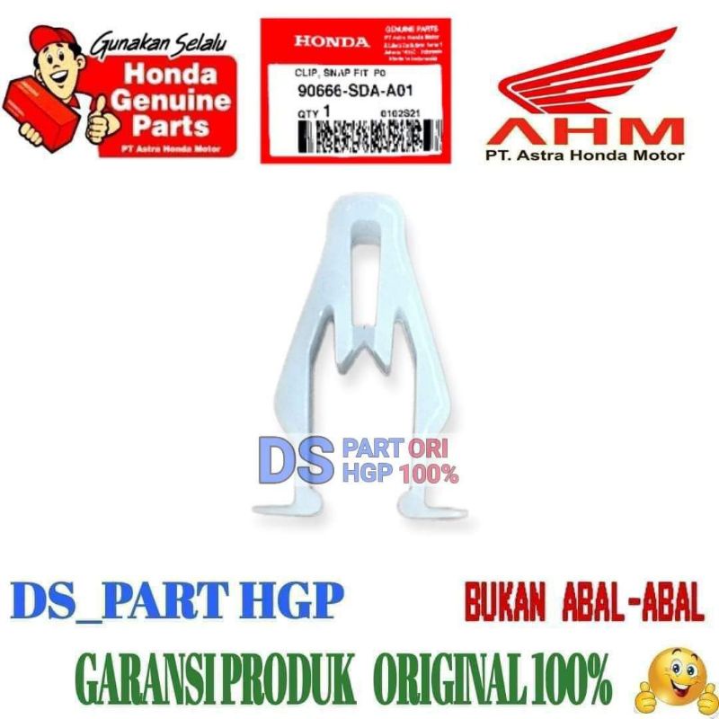 HGP 90666-SDA-A01 Klip Cover Body Clip Snap Fit KBM