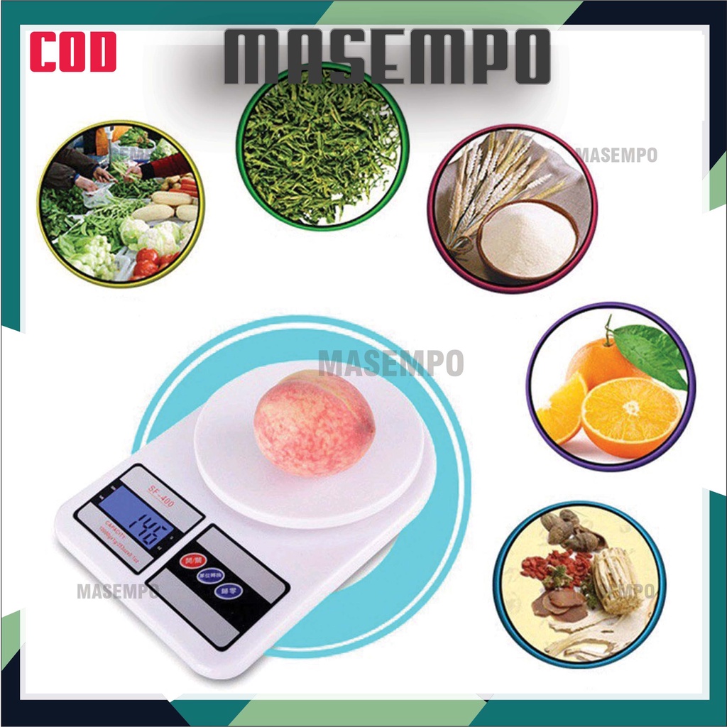 Timbangan Dapur Digital / Electronik Kitchen Scale / Timbangan Kopi 7 10 kg /LSH-SF- 400