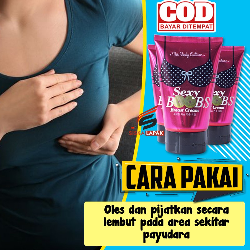 [COD] Pembesar Payudara Sexy Boobs Breast Cream The Body Culture Original BPOM