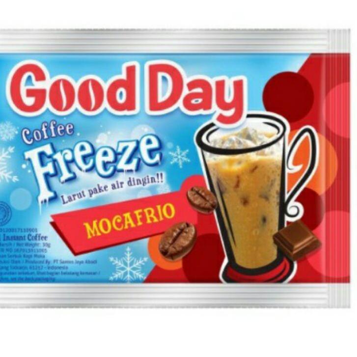 

㊊W ♥️Krieger♥️ Good Day Freeze Mocafrio sachet 30gr All variant HOT SALES 2291 ❖
