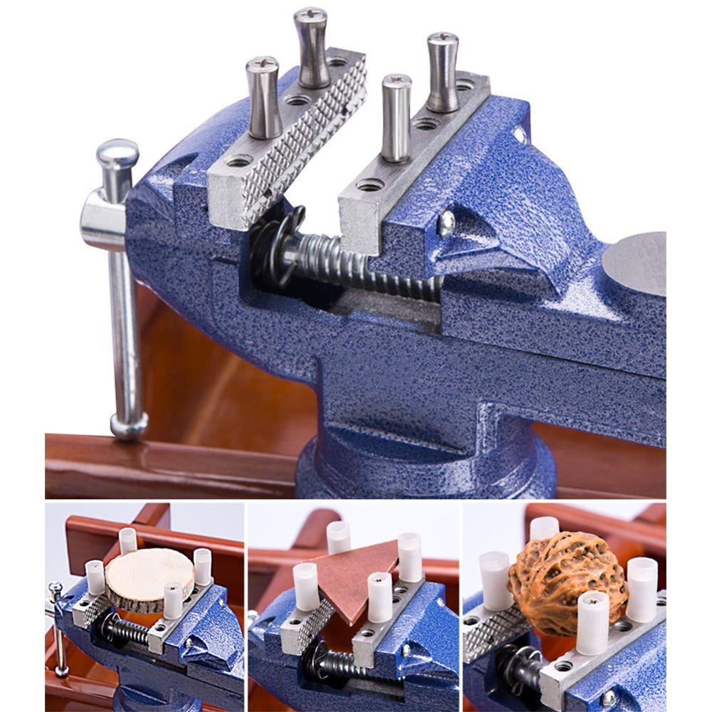 Populer Bench Vise DIY Mini Tool Vice Clamp Tang Alat Tangan