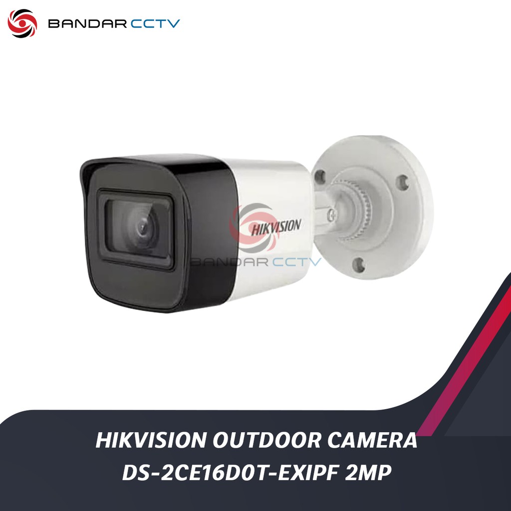 HIKVISION OUTDOOR CAMERA CCTV DS-2CE16D0T-EXIPF 2MP