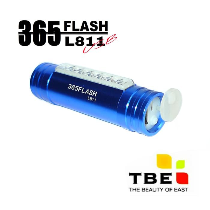 Murah Senter Police L 811 USB Senter Tangan Senter Serbaguna 365Flash TBE Keren