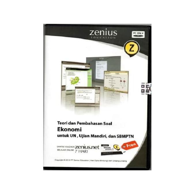 Buku Sekolah - Zenius Set Cd Sma Ekonomi