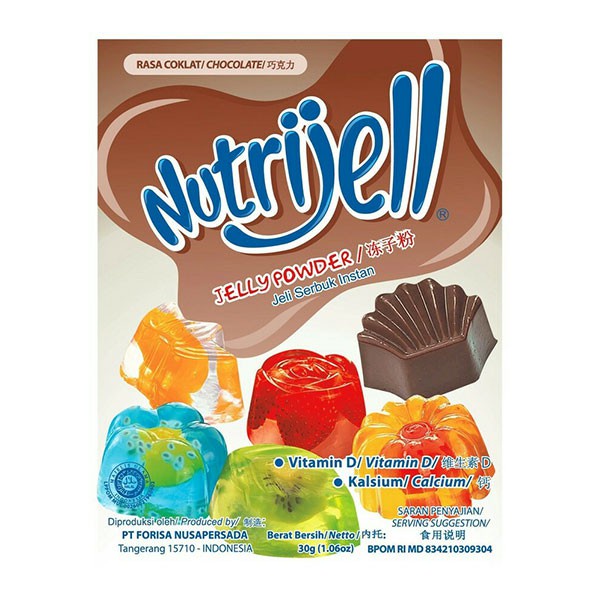 

Nutrijell Rasa Coklat 30 Gr