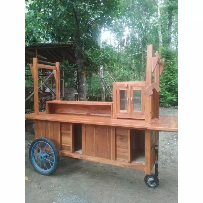 Gerobak Pecel Lele, Gerobak Ayam Geprek