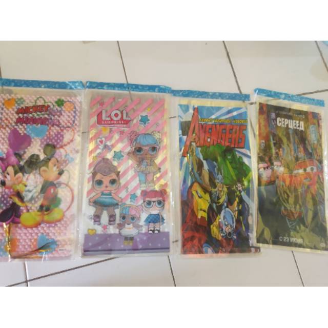 

Plastik ulang tahun/snack UK 20x40cm