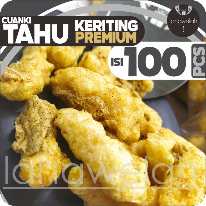 

100pcs Tahu KERITING PREMIUM isi untuk Toping Baso Aci Seblak Indomie - BARU