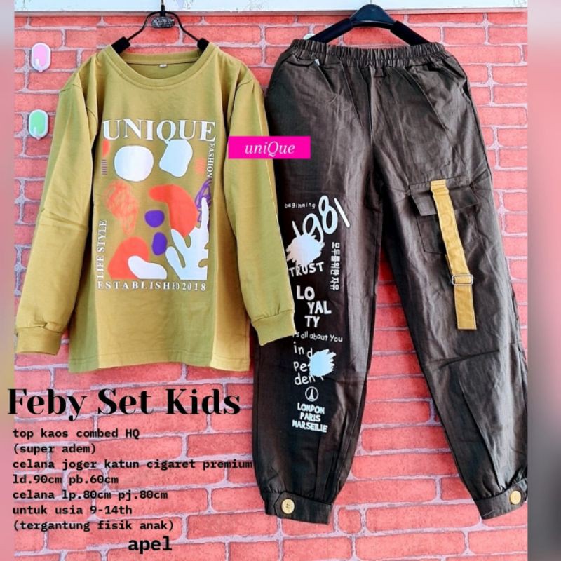 Feby Set Kids By Unique