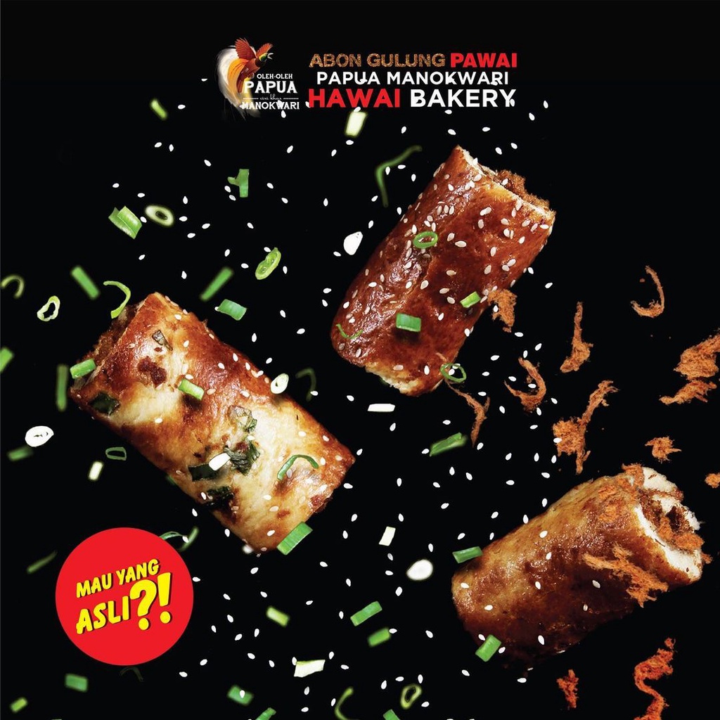 

Abon Gulung KOMBINASI (UNYIL) Hawai Bakery