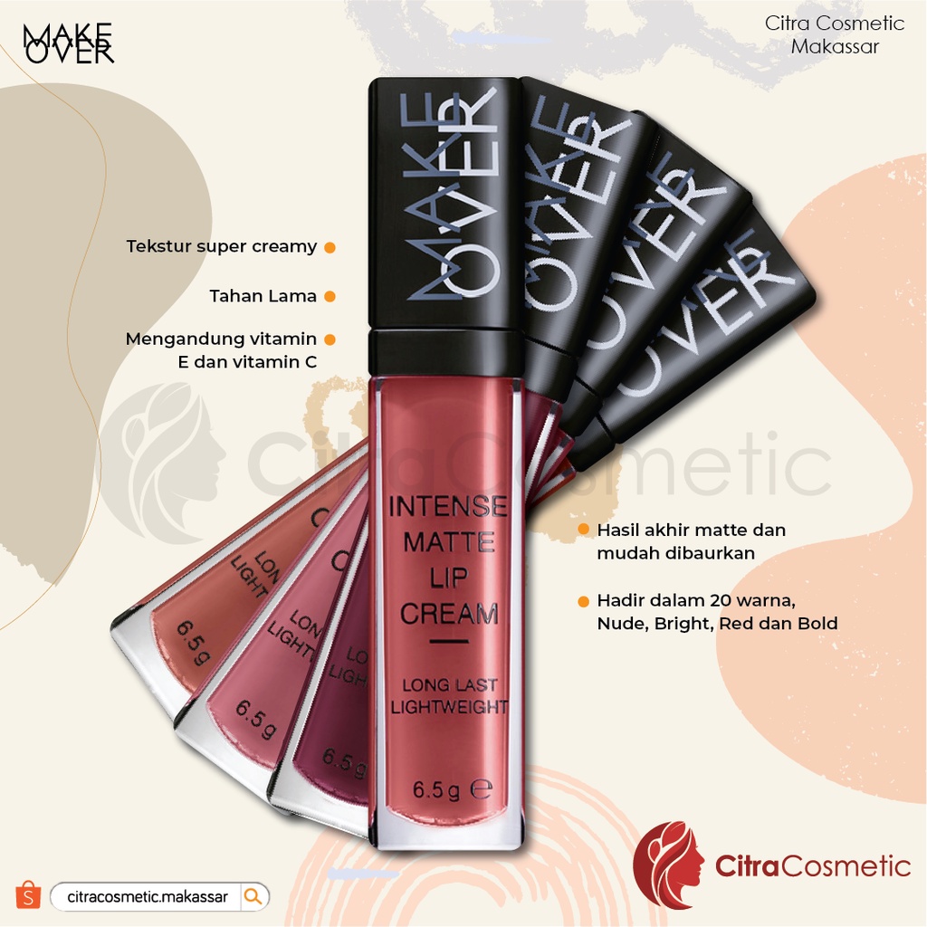 Make Over Intense Matte Lip Cream 6,5 Gr