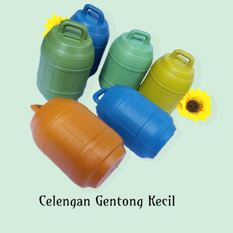 Celengan Plastik Gentong Kecil Murah Grosir Termurah