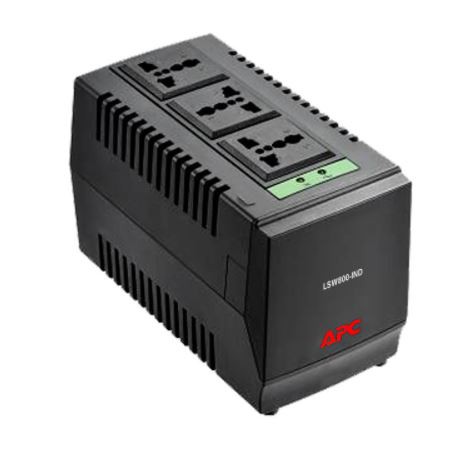 Stabilizer apc 400w 800VA Line-R voltage regulator 3 universal outlet LSW800-IND Lsw-800 - pengatur tegangan
