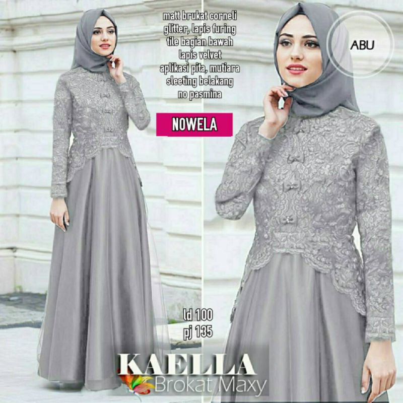 KAELLA BROKAT MAXY By NOWELA