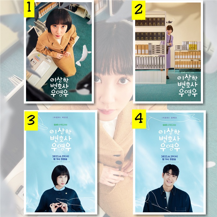 Poster Extraordinary Attorney Woo - Park Eun Bin - hiasan dinding dekorasi rumah