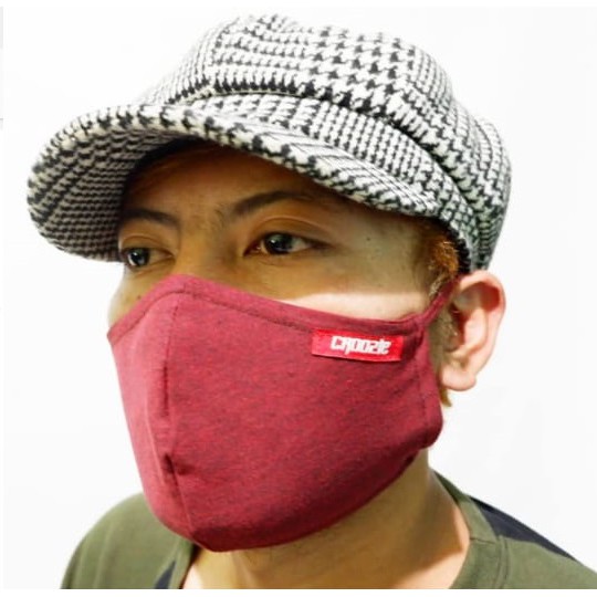 Masker Kain 2 Lapis FIGHTER CROOZLE