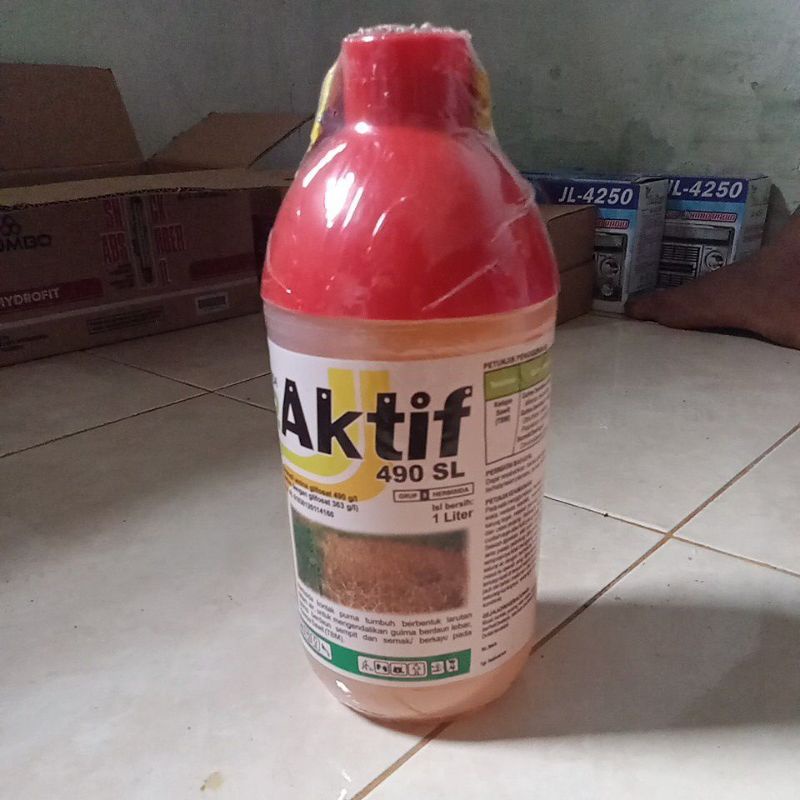 Obat rumput reAktif 490 SL herbisida ukuran 1 liter