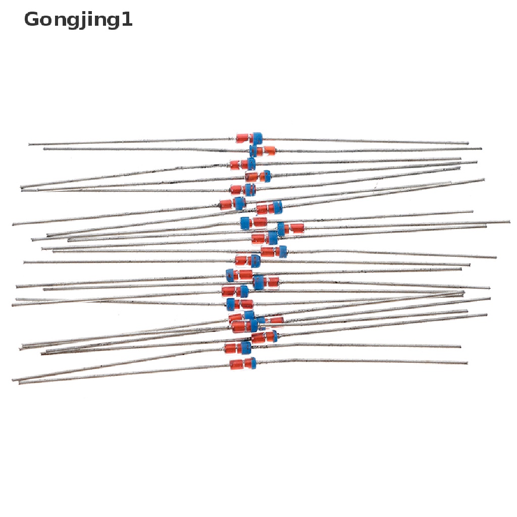 Gongjing1 20pcs 1n34a Do-35 Germanium Detector Diode Am / Fm Radio Tv