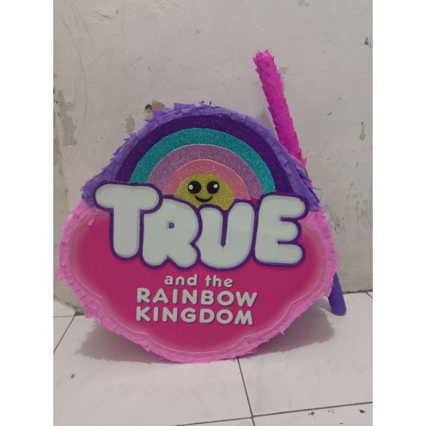 

pinata karakter costum true and the rainbow