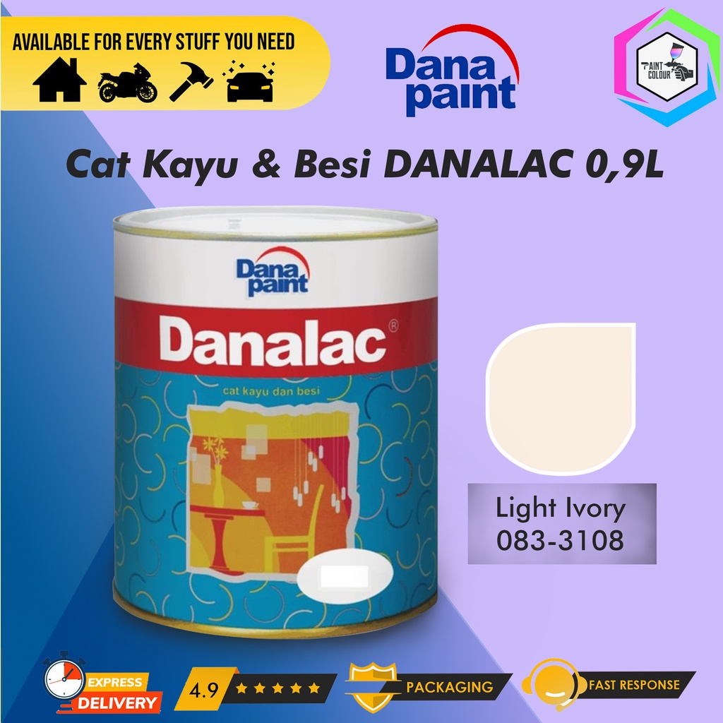 Cat kayu Dan Besi DANALAC Light Ivory 083 - 3108