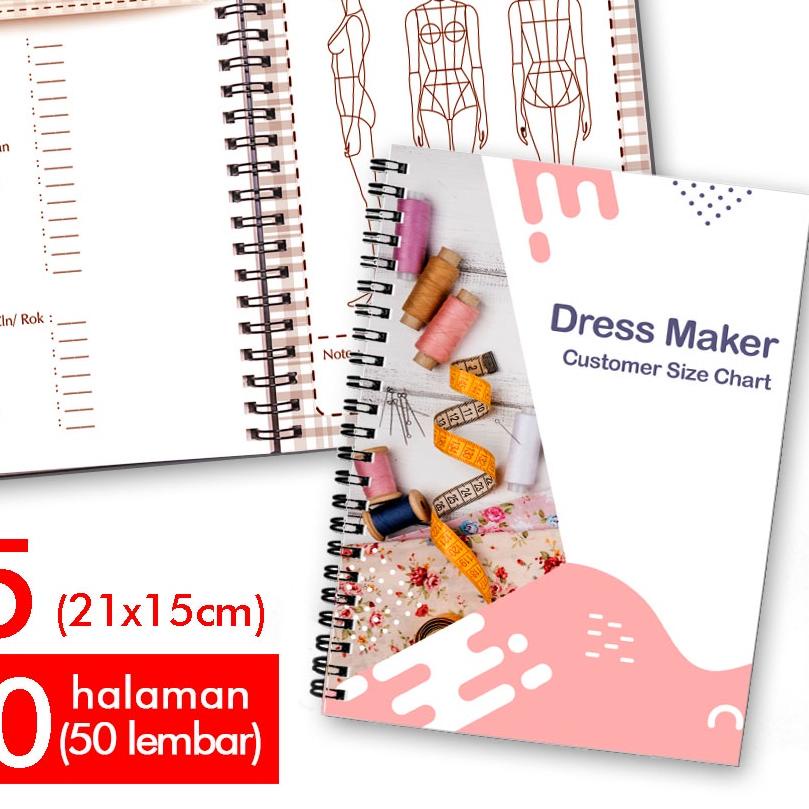 

COD✔️Notebook Buku Catatan Jahit Taylor Book|SQ3