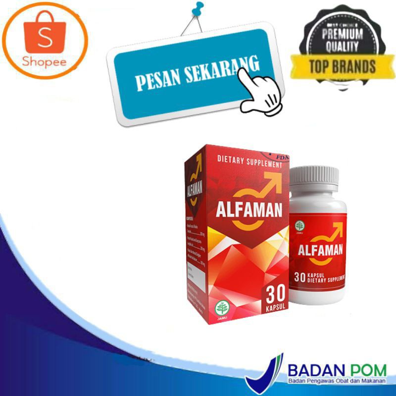 Suplemen Alfaman Obat Herbal Untuk Pria