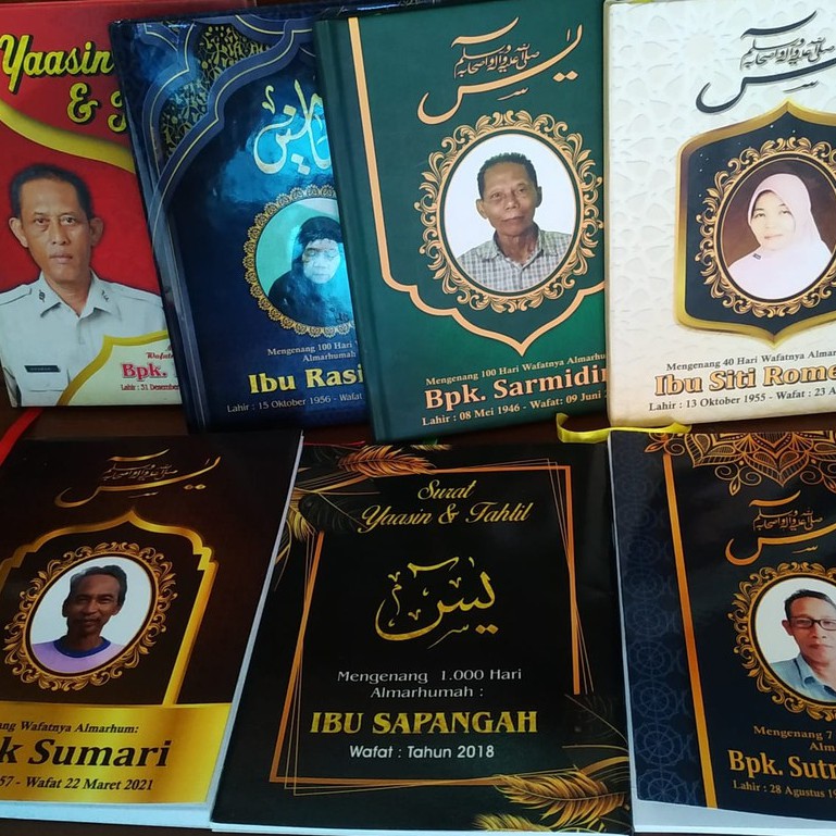 

Buku Yasin dan Tahlil / Softcover / design Suka-suka Custom