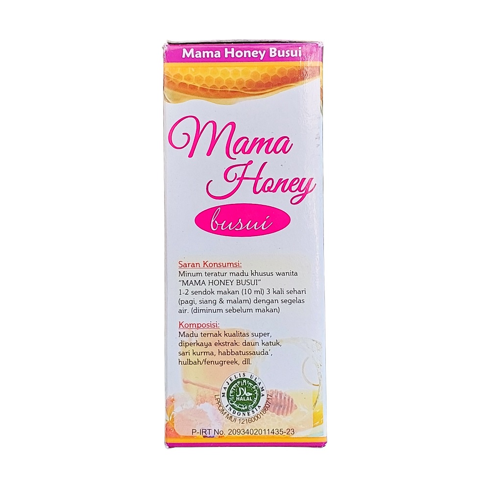 Mamahoney Busui Madu Suplemen Nutrisi Ibu Menyusui Mama Honey