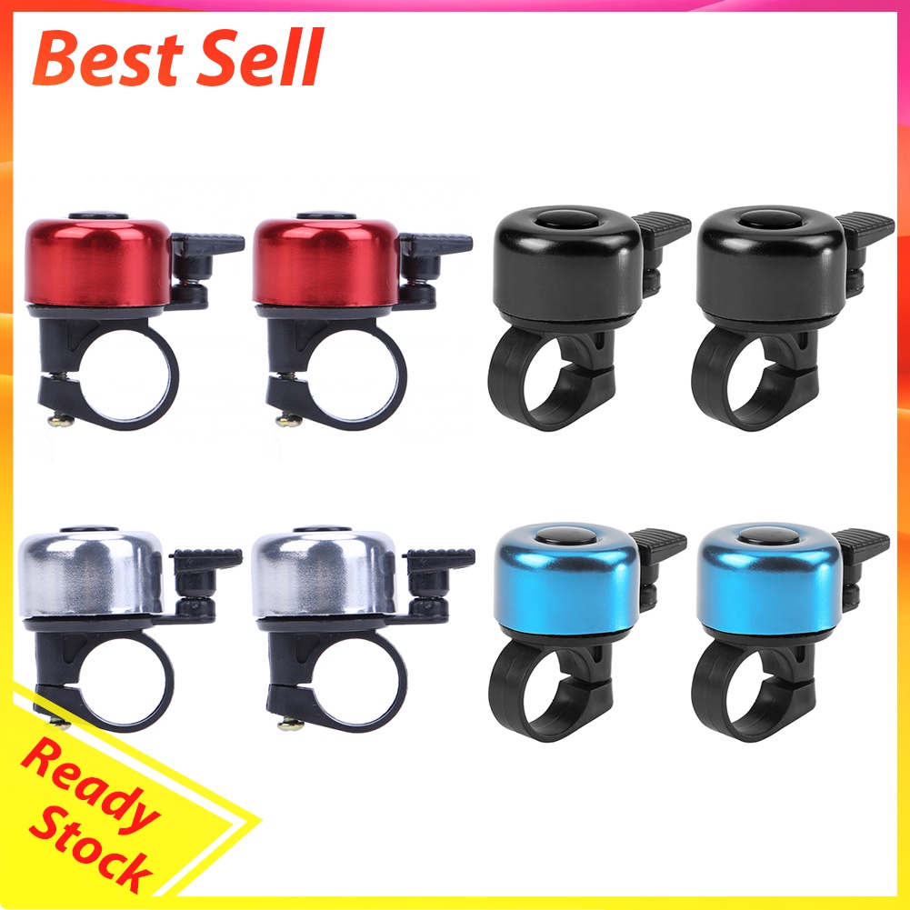 2pcs Universal MTB Bike Bell Safety Warning Bicycle Handlebar Ring Bells