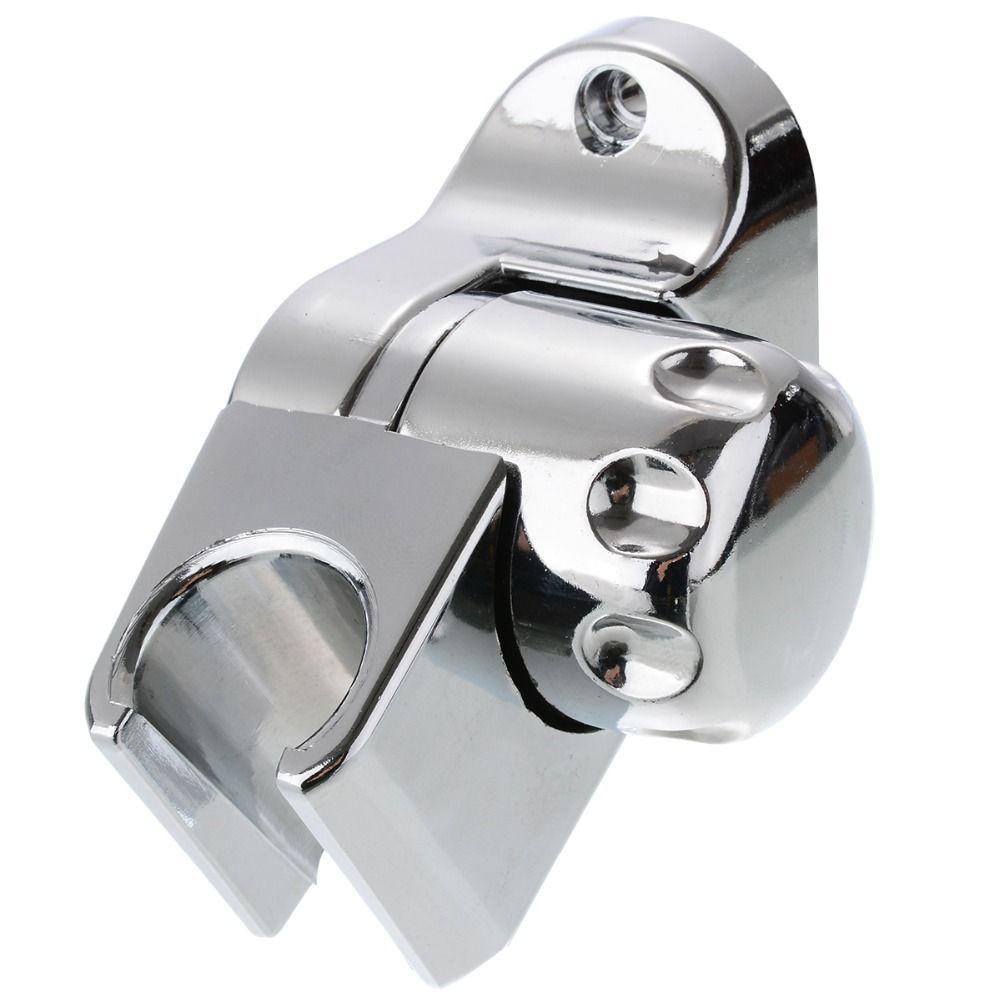 Populer Shower Head Holder Adjustable Support Perangkat Keras Yang Dipasang Di Dinding Alas Sprayer