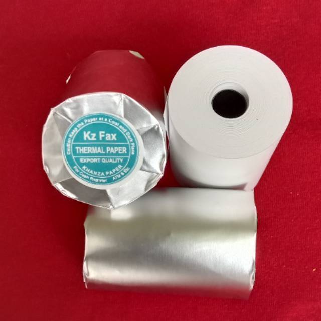 

Kertas thermal edc setruk ukuran 57x40 mm (10 roll)