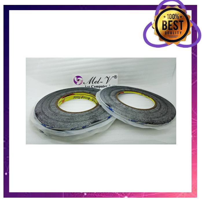 

CASING HP DOUBLE TAPE 3M BLACK HITAM 3MM 0.3MM LEM LCD TOUCHSCREEN LEM 3M