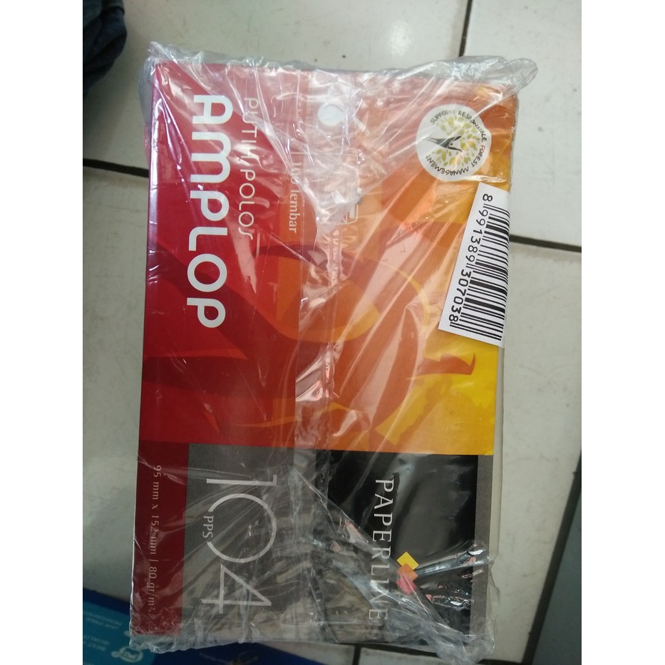 

Amplop putih 104 PaperLine