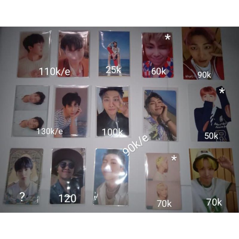 official photocard namjoon tear y,o,u,r dan butter murah