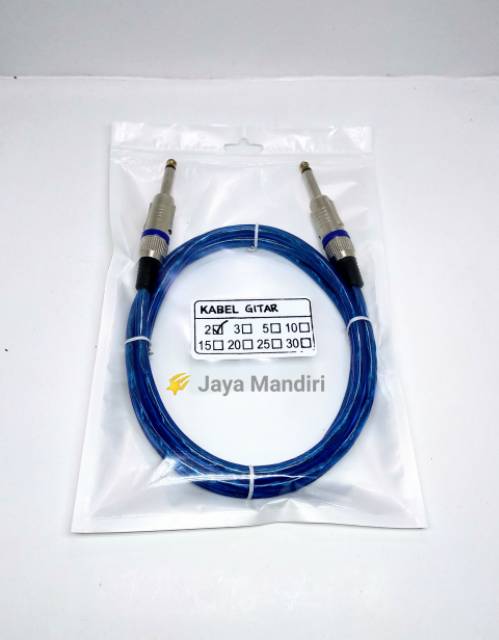 Kabel Gitar Jack Lurus Makita Ori 2 meter/ 2M JACK CANARE